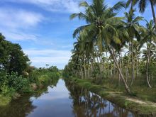 Cycling in the countryside surrounding Galle, Sri Lanka