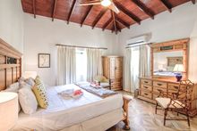 Palm Villa master bedroom, Bequia Beach Hotel, St Vincent and the Grenadines