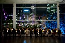 Dinner, GOMA River Room / Photograph: Chloe Callistemon, QAGOMA