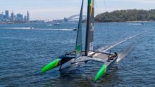 Australia SailGP Team on Sydney Harbour