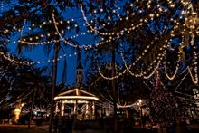 Tracing its origins to the Spanish tradition of displaying a white candle in the window during the Christmas holidays, the spect