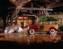 The Lodge at Torrey Pines for the Holidays-Front Entrance