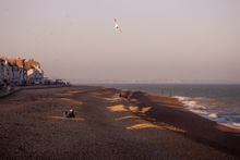Deal Beach in winter