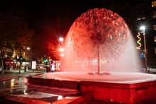 El Alamein Memorial Fountain in Kings Cross.