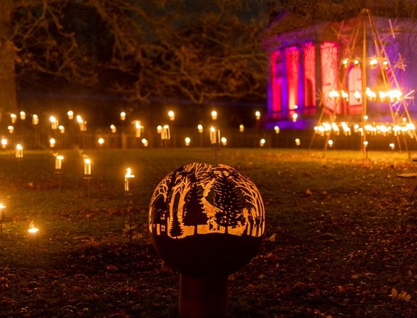 Fire Garden at Gibside