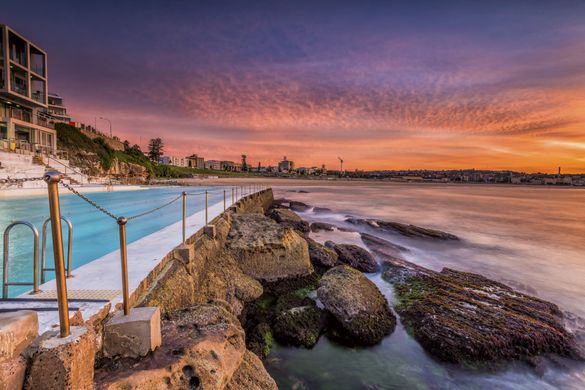 Bondi Icebergs at sunrise.