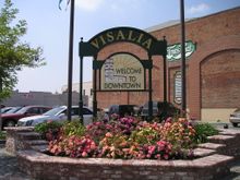 Downtown Visalia California