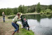 Greenhorn Ranch family fishing