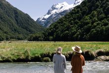 Routeburn Flats mountain views_Blanket Bay Walk_Walk into Luxury