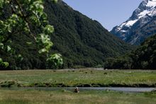 Routeburn Flats picnic lunch_Blanket Bay Walk