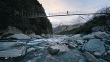 Rob Roy Glacier Hike, part of Walk into Luxury's Mt Aspiring, Mt Cook and Ahuriri Valley private journey