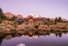 Blanket Bay Lodge, where guests stay on Walk into Luxury's 4 Day Blanket Bay Walk