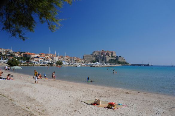 Calvi beach Calvi beach