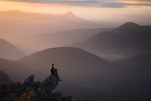 Summit of kunanyi  Mount Wellington