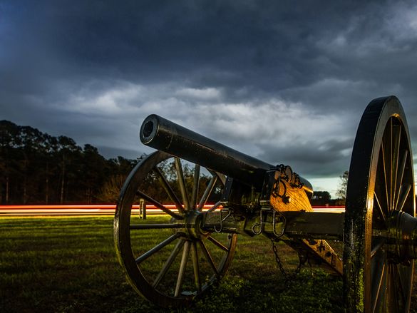 A Cannon at Bentonville Battlefield State Historic Site A Cannon at Bentonville Battlefield State Historic Site