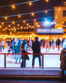 Broens ice skating rink in Copenhagen.