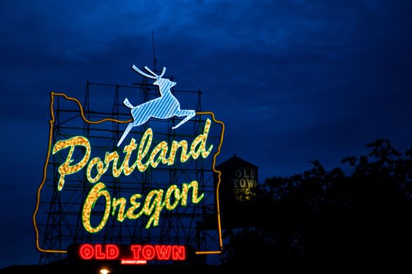 Portland, Oregon Sign