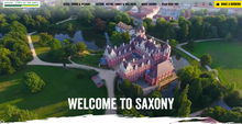 New Saxony Tourism website www.visitsaxony.com