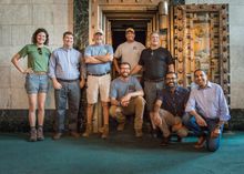 Liberty Trust Hotel safe with Salvage Dawgs Design team