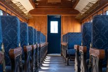 Sky Railway passenger car interior