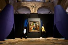 Jan Gosseart Adoration of the Kings Winchester Cathedral 45.jpg