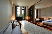 Suite_Livingroom at THE GATE HOTEL KYOTO TAKASEGAWA by HULIC