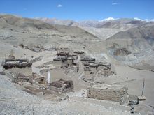 Yangur village on our Upper Dolpo trek in Nepal