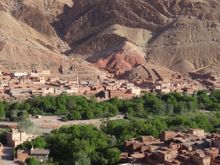 Boutraghar village, M'Goun Gorges trek