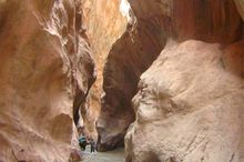 Trekking through the M'goun Gorges