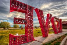 Loveland's LOVE Lock Sculpture
