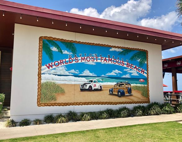 Crabby's Oceanside Mural in Daytona Beach, FL