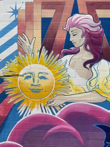 Myrtle Avenue Mural in Downtown Daytona Beach