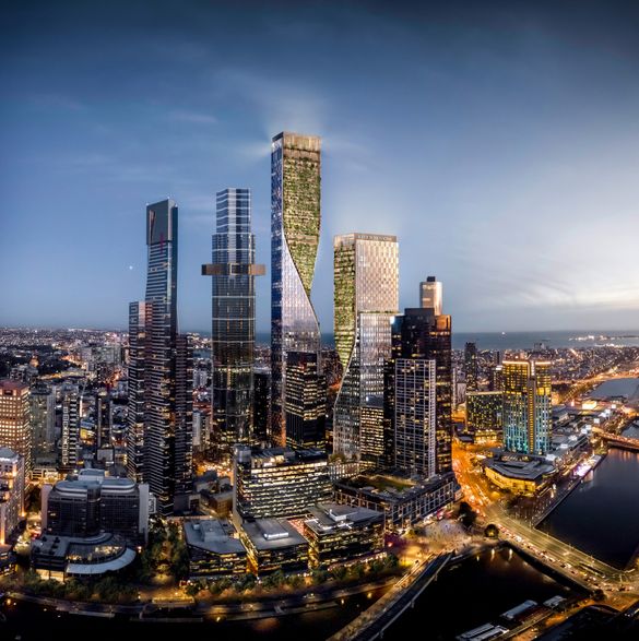 Part of the STH BNK By Beulah development, Four Seasons Hotel Melbourne will be located in what is set to be the world’s tallest vertical garden