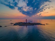 Pater Noster at sunset