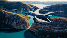 HeliSpirit x Eve aircraft in the Kimberley