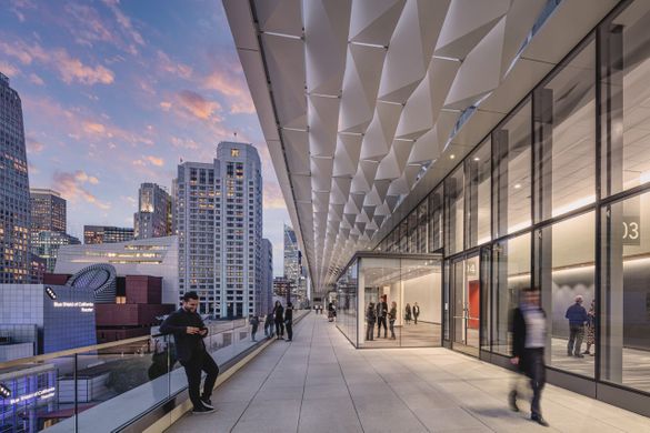 Moscone Center. Courtesy SOM © Tim Griffith