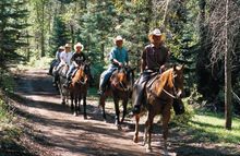 Colorado Trails Guest Ranch, trail ride