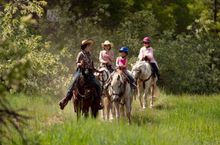 Colorado Trails Guest Ranch, family ride