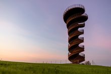 The BIG-designed Marsh Tower in South Denmark. 