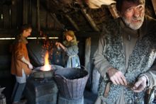 Blacksmith workshop at Ribe Viking Center