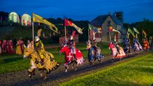 Medieval festival in Kynren