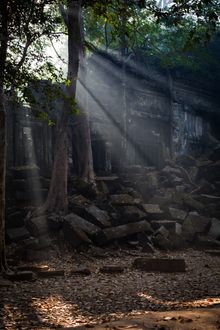 Morning light at Banteay Srei, Cambodia
