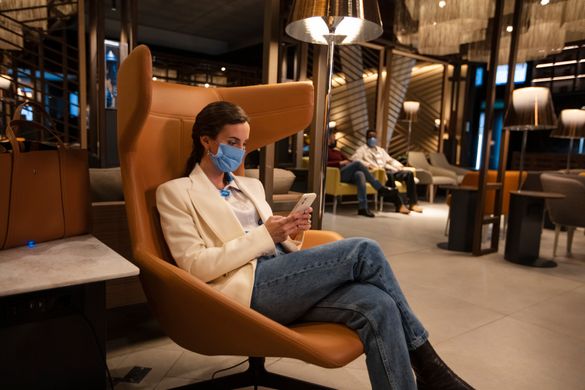 LATAM Airlines new international lounge in Santiago Airport