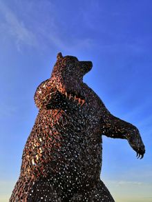 Dunbear - Dunbar Bear Sculpture - Visit East Lothian