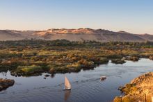 Felucca on the Nile, Aswan