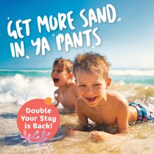 Double Your Stay promotion tile