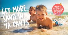 Double Your Stay promotion artwork landscape