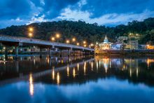 Travelers can dream big in the Blue Ridge mountain town of Marshall, which sits alongside the French Broad River