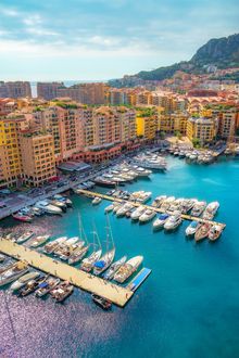 Port Fontvieille of Monaco
