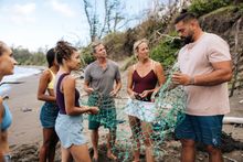 Volunteers malama (care for) Hawaii